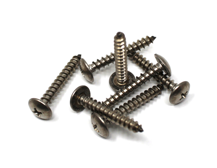 10 x1-1/4 " SS Phillips Truss Head Screw Set 80 Piece Dock Bumper Edging Piling Cone Fastener