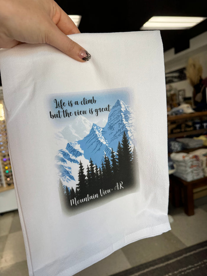Life is a Climb Towel