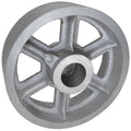 6" x 2" Heavy Duty Semi-Steel Wheel - Durable Superior Casters - product view 1