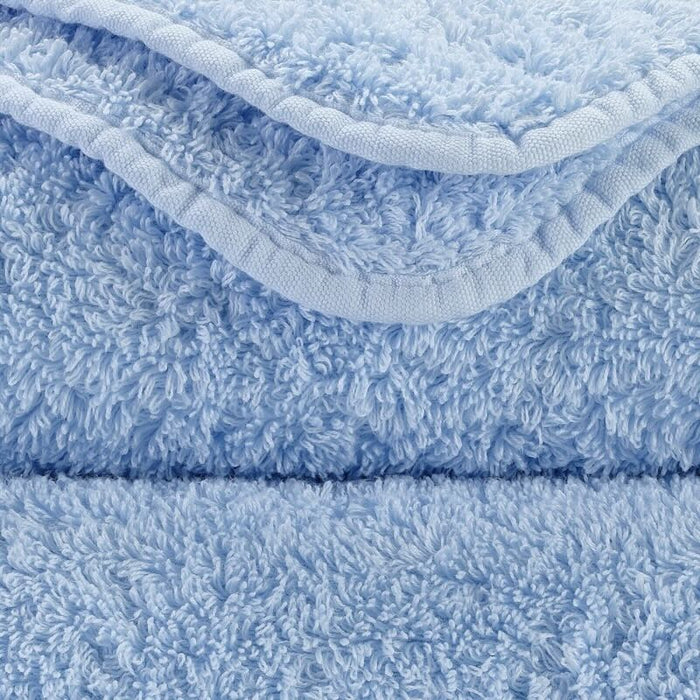 Abyss Super Pile Bath Sheet 40x72 Powder Blue 330 - Swatch at Fig Linens and Home