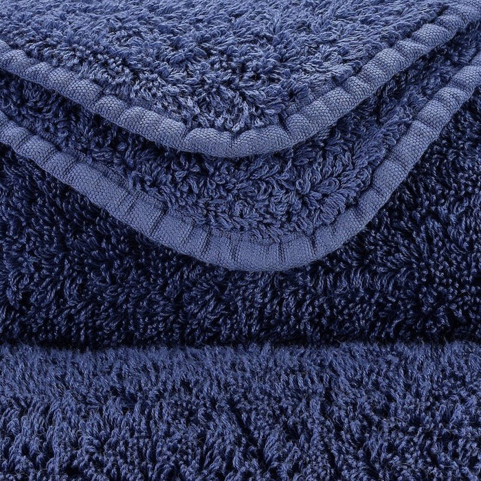 Abyss Super Pile Euro Guest Towel 17X24 Cadette Blue 332 - Swatch at Fig Linens and Home
