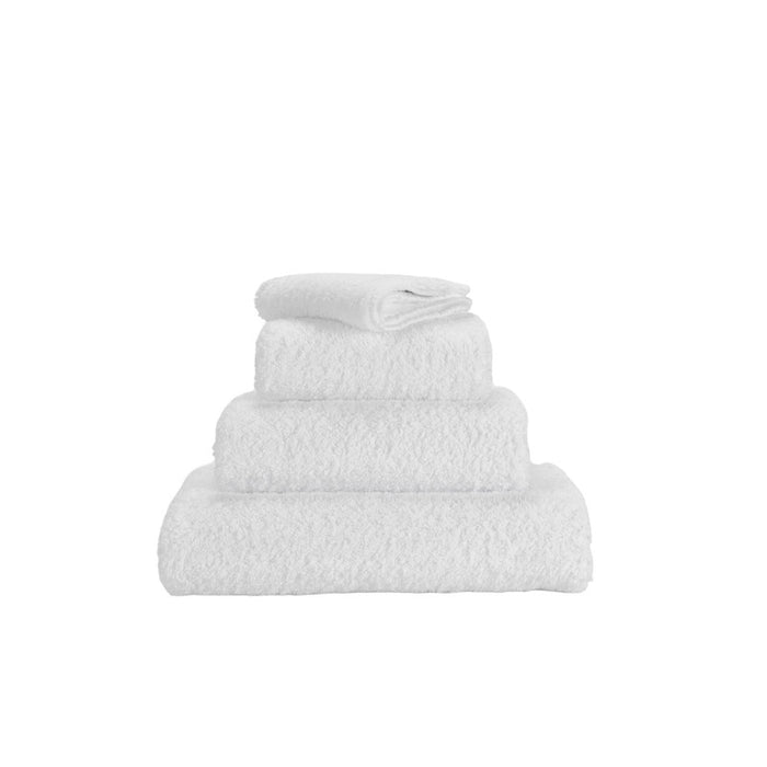 Abyss Super Pile Euro Guest Towel 17X24 White 100 - View 1 at Fig Linens and Home