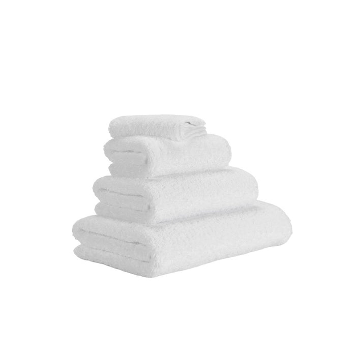 Abyss Super Pile Euro Guest Towel 17X24 White 100 - View 2 at Fig Linens and Home
