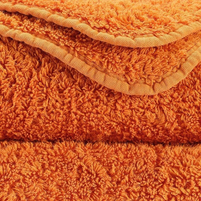 Abyss Super Pile Euro Hand Towel 21X39 Tangerine 614 - Swatch at Fig Linens and Home