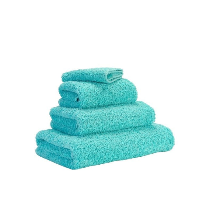 Abyss Super Pile Euro Hand Towel 21X39 Turquoise 370 - View 2 at Fig Linens and Home