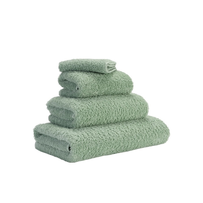 Abyss Super Pile Guest Towel 12x20 Aqua 210 - View 2 at Fig Linens and Home