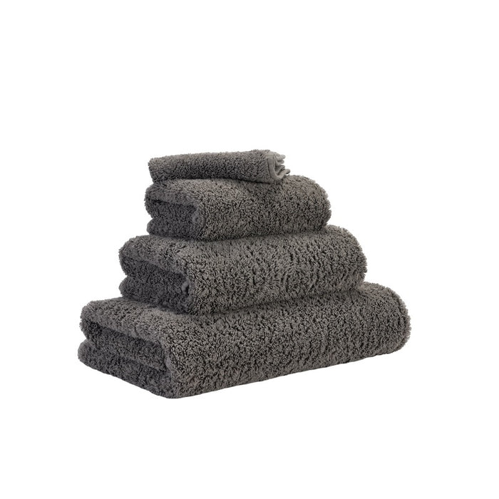 Abyss Super Pile Guest Towel 12x20 Gris 920 - View 2 at Fig Linens and Home