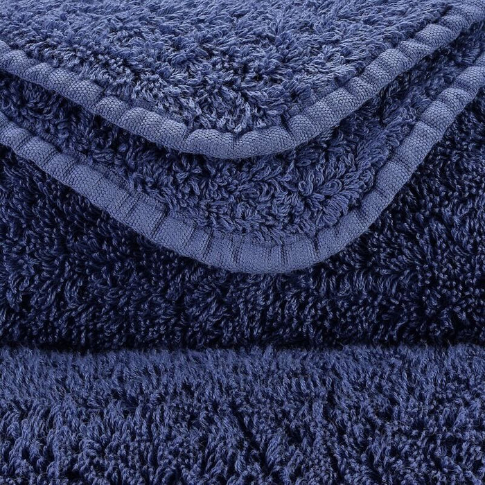 Abyss Super Pile Wash Cloth 12x12 Cadette Blue 332 - Swatch at Fig Linens and Home