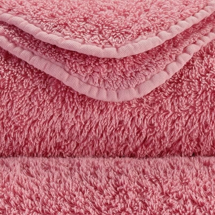Abyss Super Pile Wash Cloth 12x12 Flamingo 573 - Swatch at Fig Linens and Home
