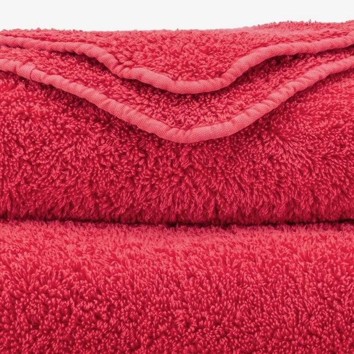 Abyss Super Pile Wash Cloth 12x12 Viva Magenta 579 - Swatch at Fig Linens and Home
