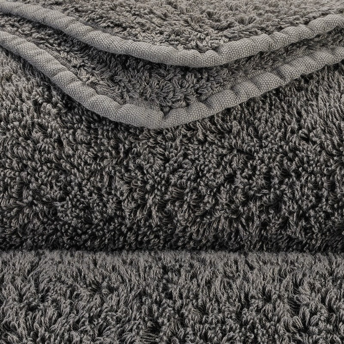 Abyss Super Pile Wash Mitt 7x9 Gris 920 - Swatch at Fig Linens and Home