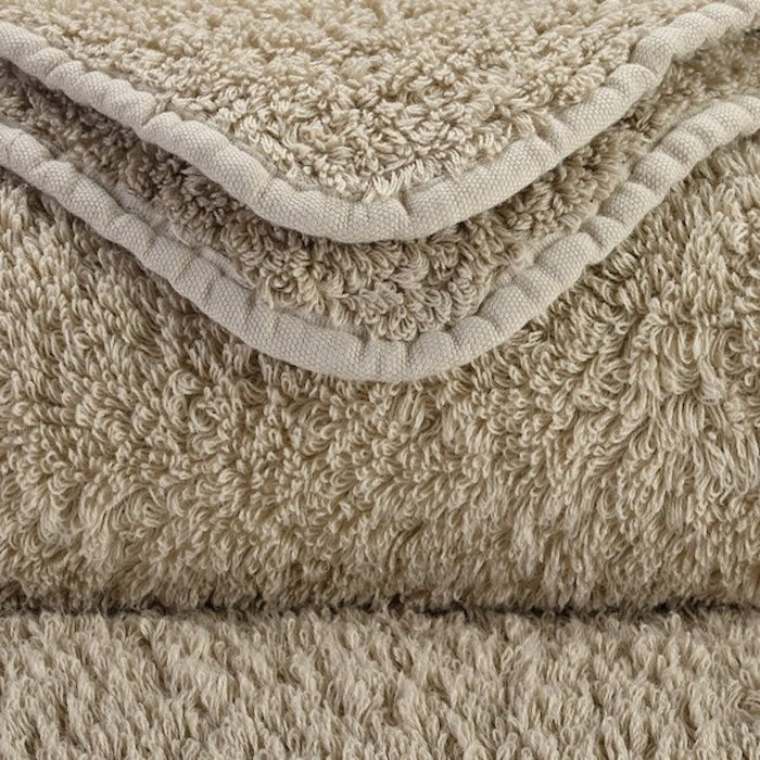 Abyss Super Pile Wash Mitt 7x9 Linen 770 - Swatch at Fig Linens and Home