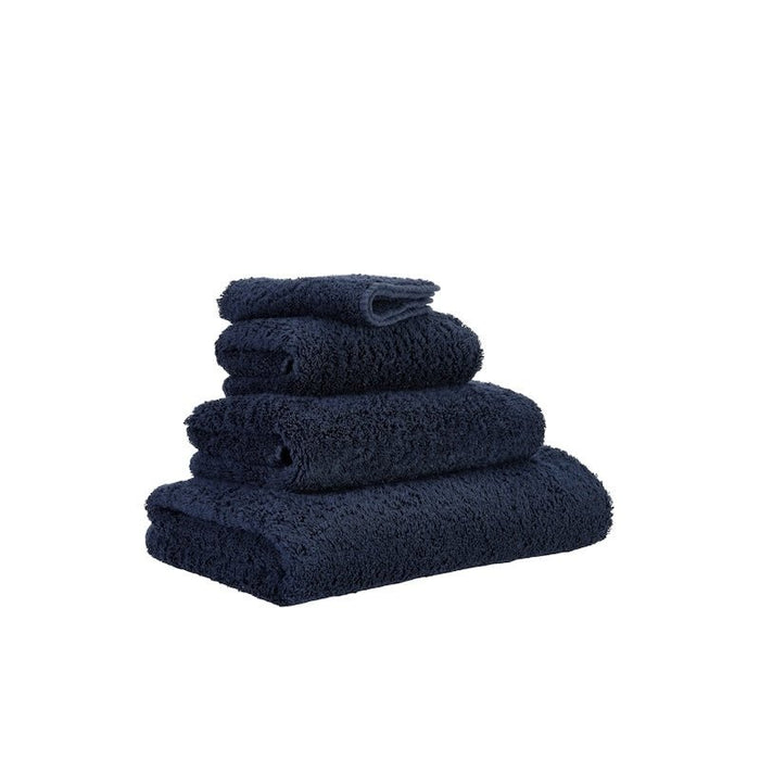 Abyss Super Pile Wash Mitt 7x9 Navy Blue 314 - View 2 at Fig Linens and Home