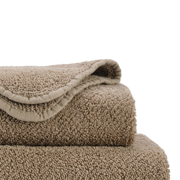 Abyss Twill Wash Cloth 12x12 Taupe 711 - Fig Linens and Home - View 3