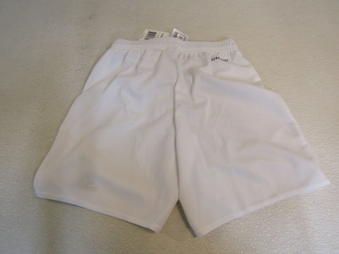 Adidas-Aeroready-Soccer-Shorts-Football-White-Male-Kids-8-10-Size-S-370 4