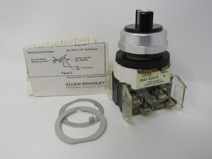 Allen-Bradley-Oiltight-Pilot-Control-Unit-Standard-Operator-Series-N-800T-N2KF4B-818 2