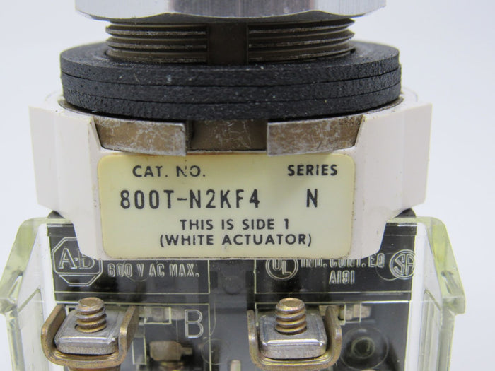 Allen-Bradley-Oiltight-Pilot-Control-Unit-Standard-Operator-Series-N-800T-N2KF4B-818 5