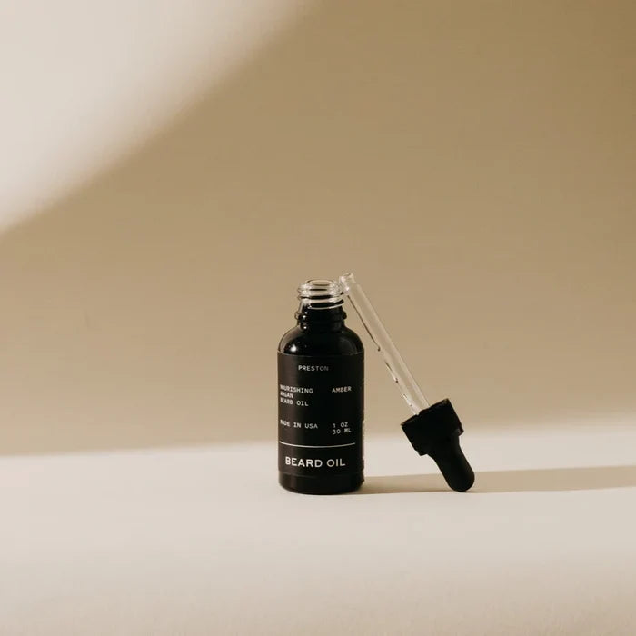 Argan Beard Oil - Leather