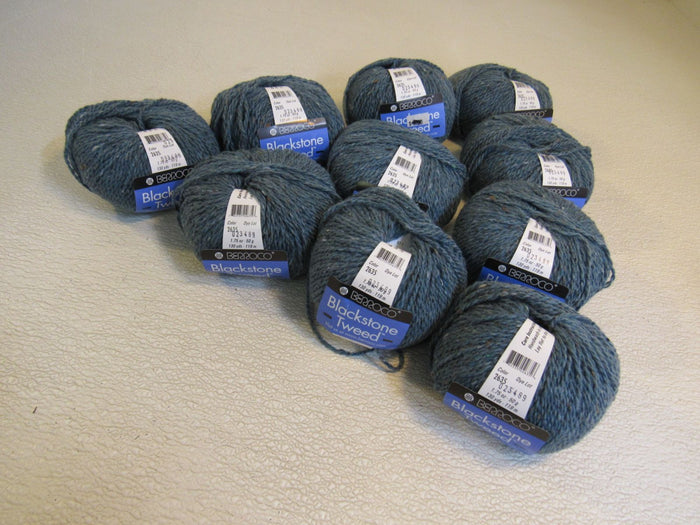 Berroco-Blackstone-Tweed-Yarn-Blue-Tweed-10-Balls-130-Yards-Each-320 2