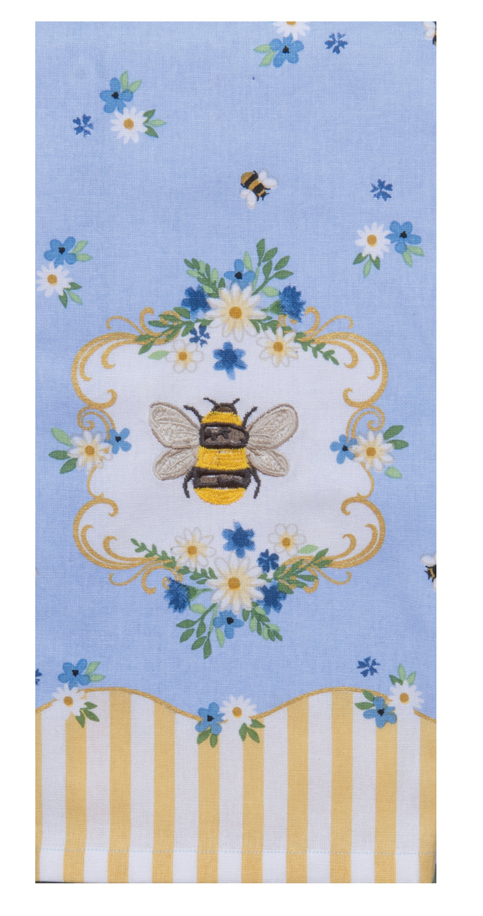 BLUE BEE EMB TOWEL