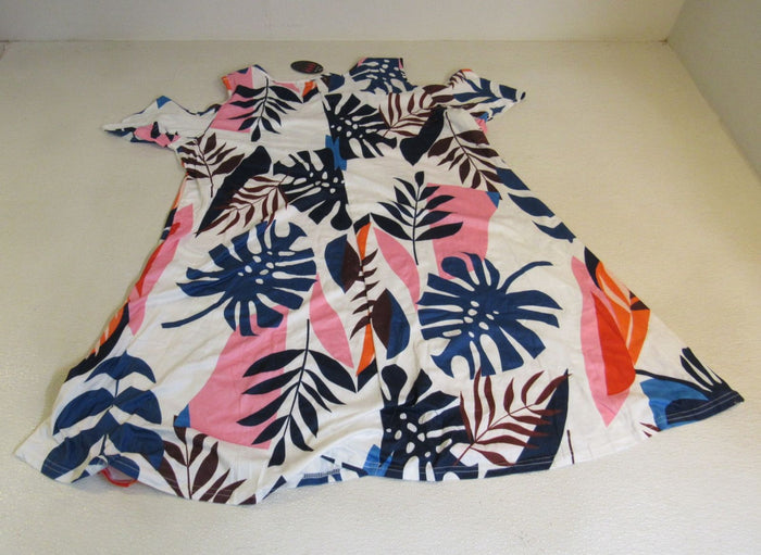 Bluetime-Shirt-Blouse-Top-Female-Size-2XL-Multi-Color-Floral-378 3