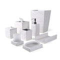 Mike and Ally Bath Accessories - Brut Pearl White at Fig Linens and Home 1