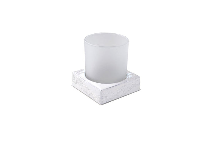 Mike and Ally Bath Accessories - Brut Pearl White at Fig Linens and Home - Tumbler