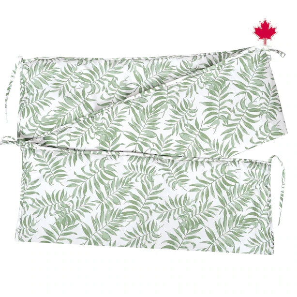 BUMPER PADS | TROPICAL GREEN
