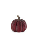 Burgundy Resin Indian Corn Pumpkins
