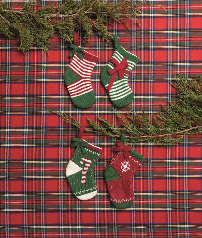 Candy Cane Mini Stocking