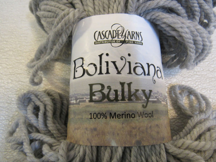 Cascade-Yarns-Bolivan-Bulky-Yarn-Silver-1-Skein-175-Yards-Merino-Wool-342 5
