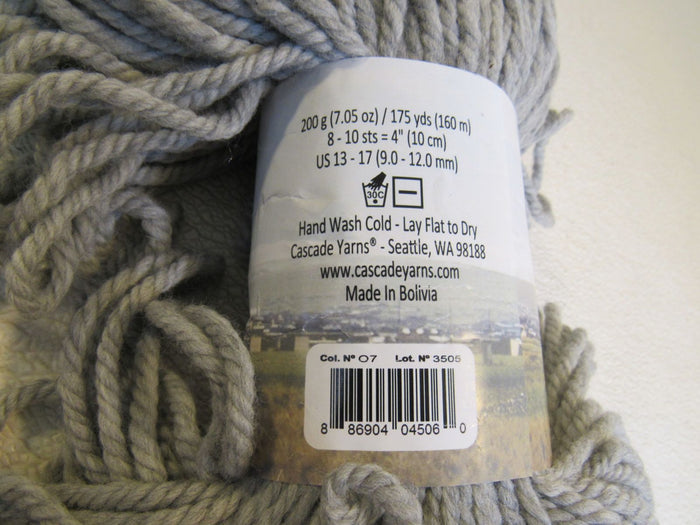Cascade-Yarns-Bolivan-Bulky-Yarn-Silver-1-Skein-175-Yards-Merino-Wool-342 6