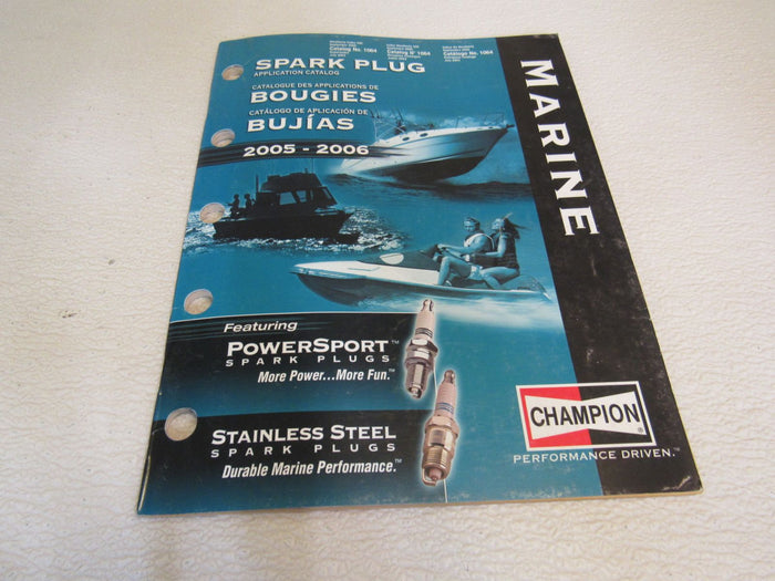 Champion-Spark-Plug-Application-Catalog-2005-2006-Marine-Automotive-1064-328 3