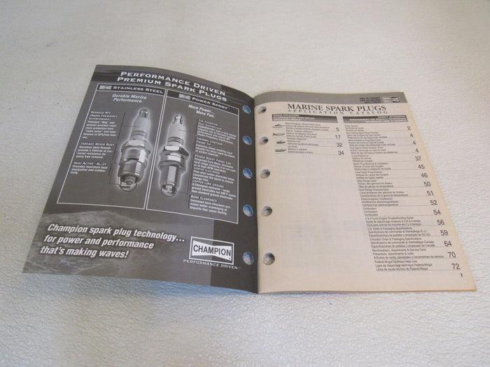 Champion-Spark-Plug-Application-Catalog-2005-2006-Marine-Automotive-1064-328 5