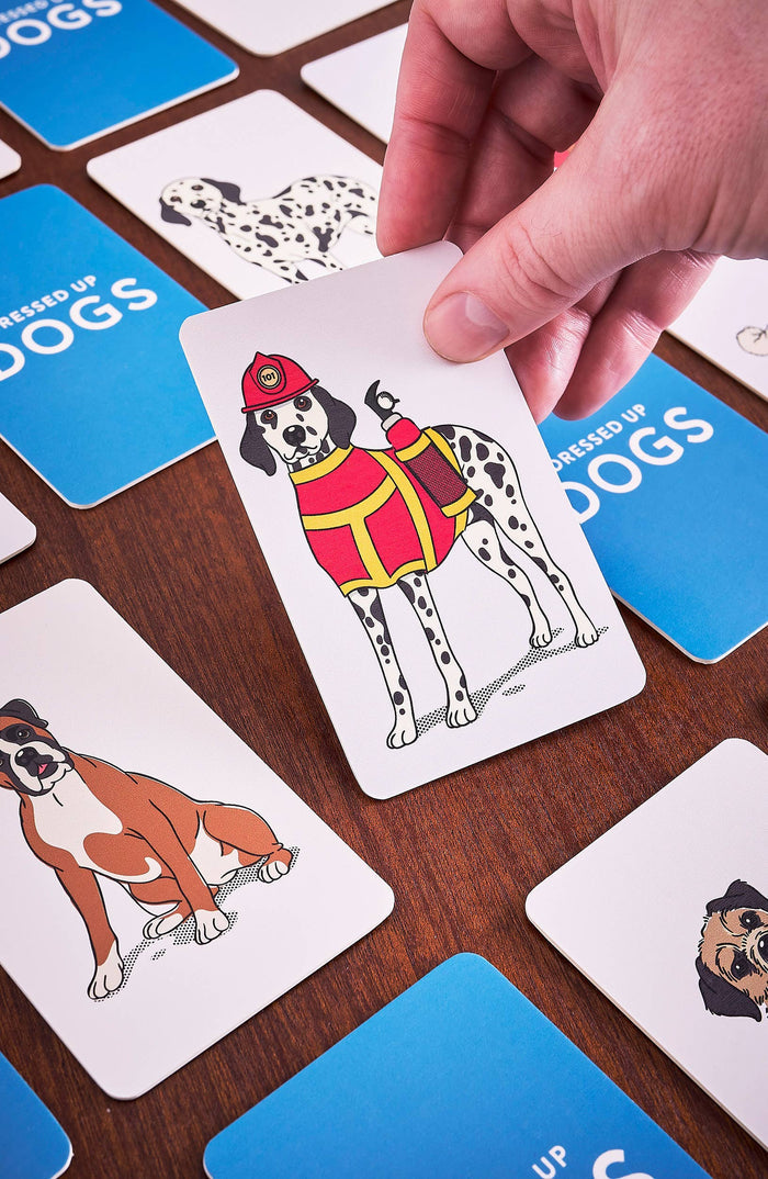 Chronicle Books - Dressed Up Dogs Memory Game