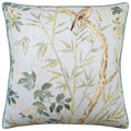 Claire Spa Blue Decorative Pillow by Ryan Studio made from Thibaut Fabric