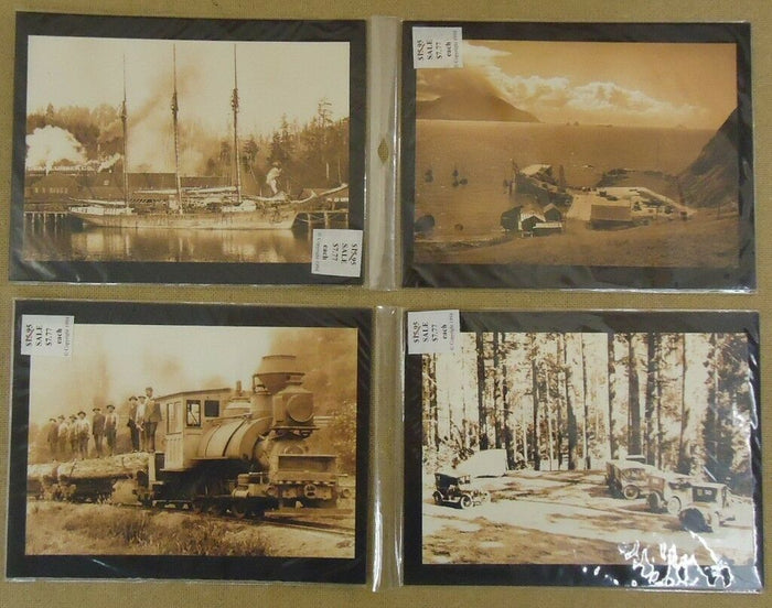 Collectible Cards/Prints Lot of 4 10-in x 7-in Early 20th Century America -- New 1