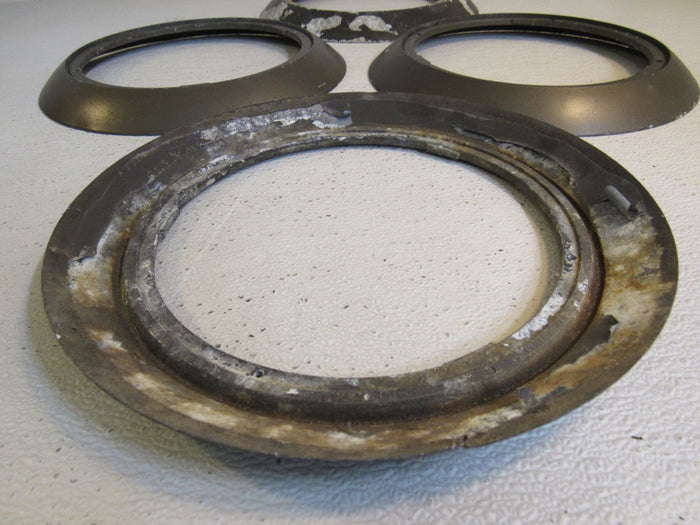 Commercial-Flush-Mount-Ceiling-Light-Ring-Round-Lot-of-4-Outer-Diameter-12-108 5