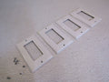 Cooper-GFI-Rocker-Cover-Plates-Lot-of-4-x-White-15FF-W1-392 1