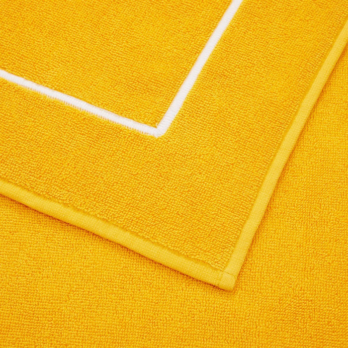 Croisiere Riviera Beach Towel by Yves Delorme at Fig Linens and Home Corner Detail