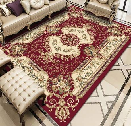 Crystal Velvet  Living Room Carpet
