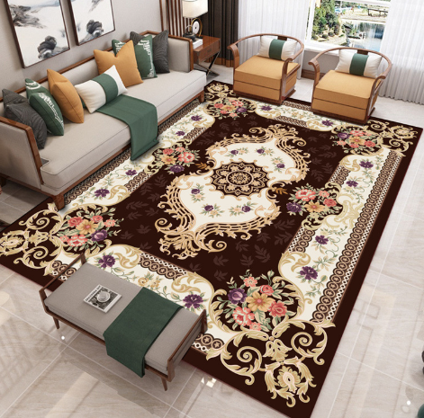 Crystal Velvet  Living Room Carpet