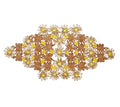 Kim Seybert Table Runner - Daisy Yellow Table Centerpiece at Fig Linens and Home
