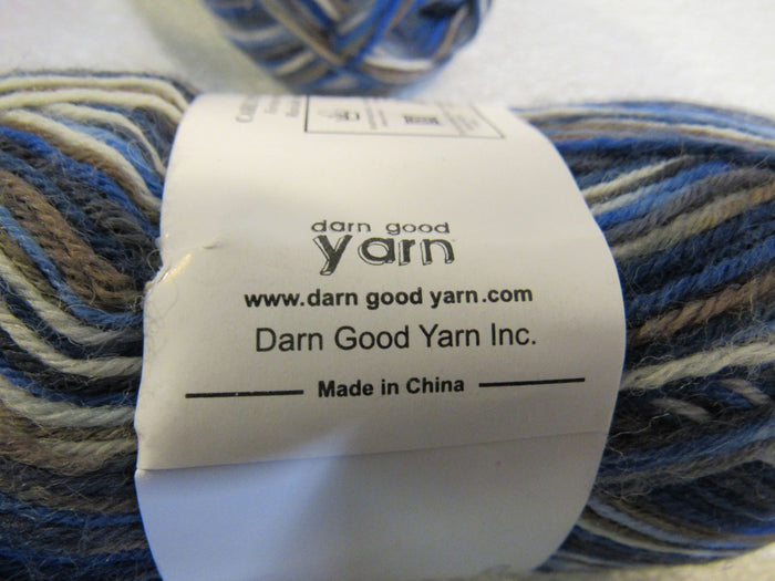 Darn-Good-Yarn-Super-Wash-Wool-Sock-Yarn-Multicolored-4-Skeins-80-Yards-Each-778 7