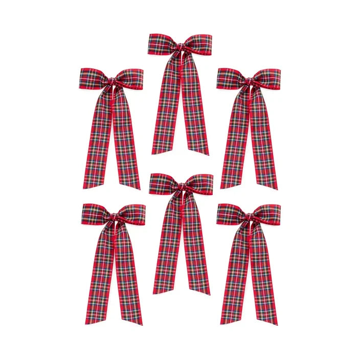 Decorative Plaid Bow