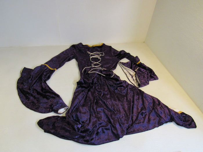 Designer-Costume-Dress-Beige-Polyester-Spandex-Female-Size-3XL-356 3