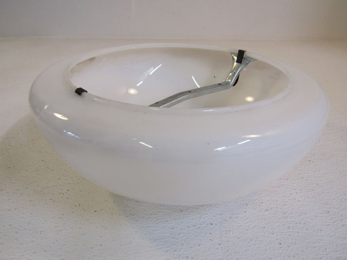 Designer-Round-Light-Lamp-Shade-12-in-OD-Opening-White-Glass-250 5