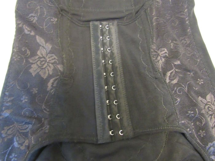 Designer-Shapewear-Corset-Black-Nylon-Spandex-Female-Size-S-404 5