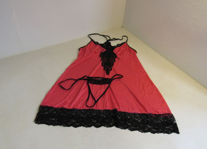 Designer-Sleepwear-Lingerie-Thong-Panty-Female-Size-4X-416 4