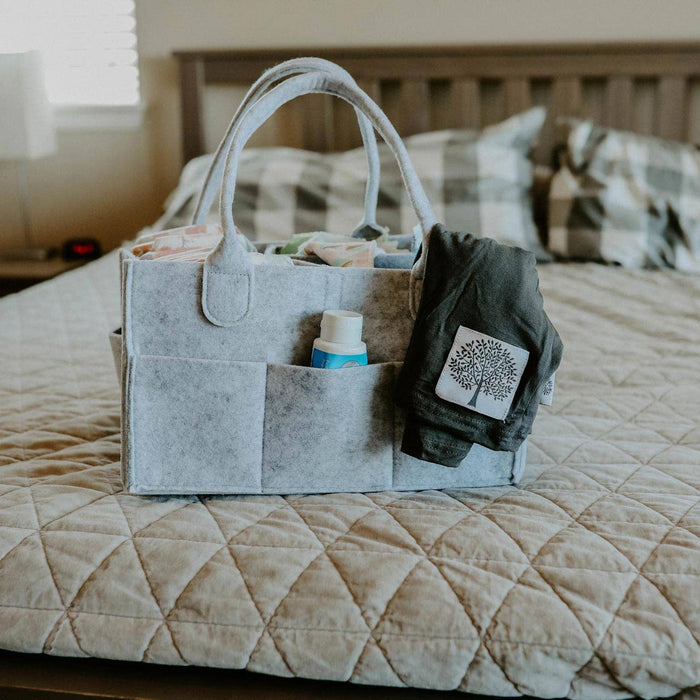 Diaper Caddy in Gray: Regular